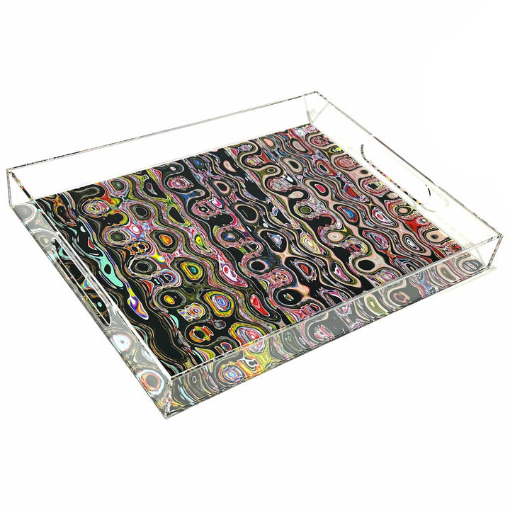 Graffiti Love Acrylic Tray