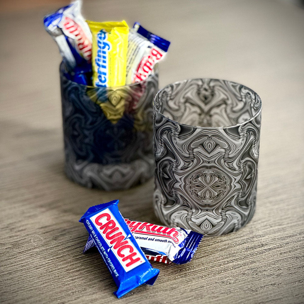 Grand Tetons Barn Whiskey Glass