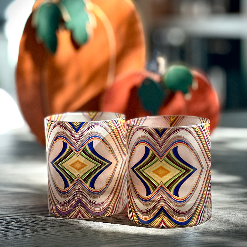 Paris Garden 2 Whiskey Glass Set