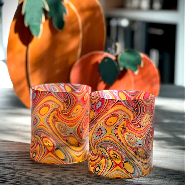 Primary Dodge Whiskey Glass Set