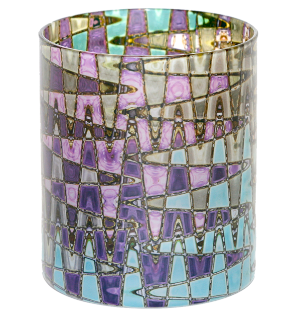 Glass Tile Flooring Whiskey Glass Set