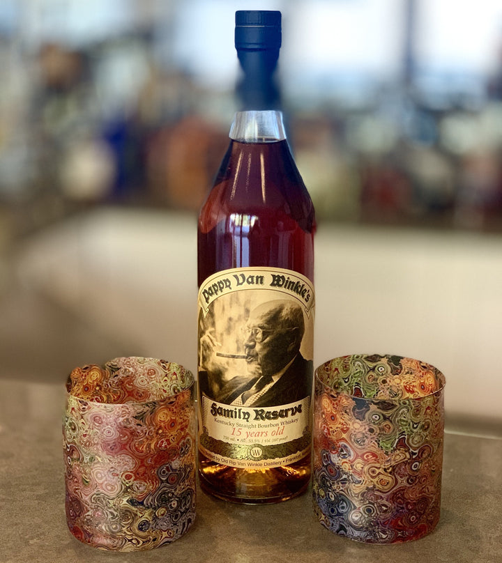 Asian Tassels Whiskey Glass Set