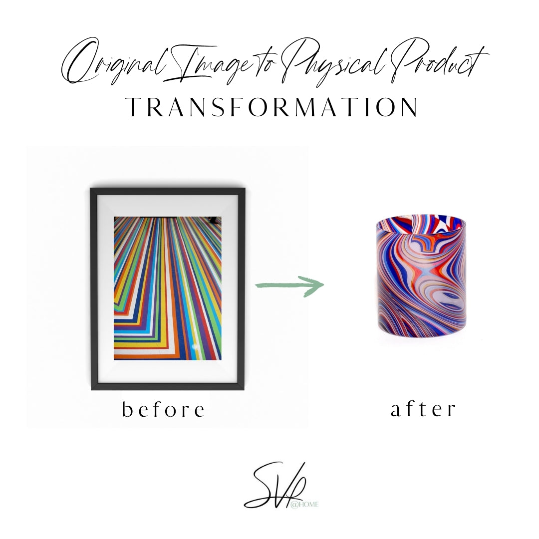 Colorful Carpet 1 Whiskey Glass Set