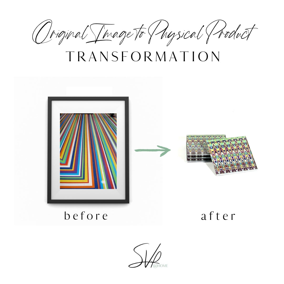 Colorful Carpet 2 Coaster Set