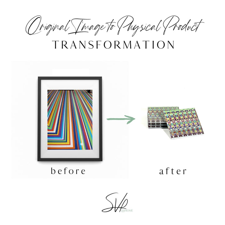 Colorful Carpet 2 Coaster Set