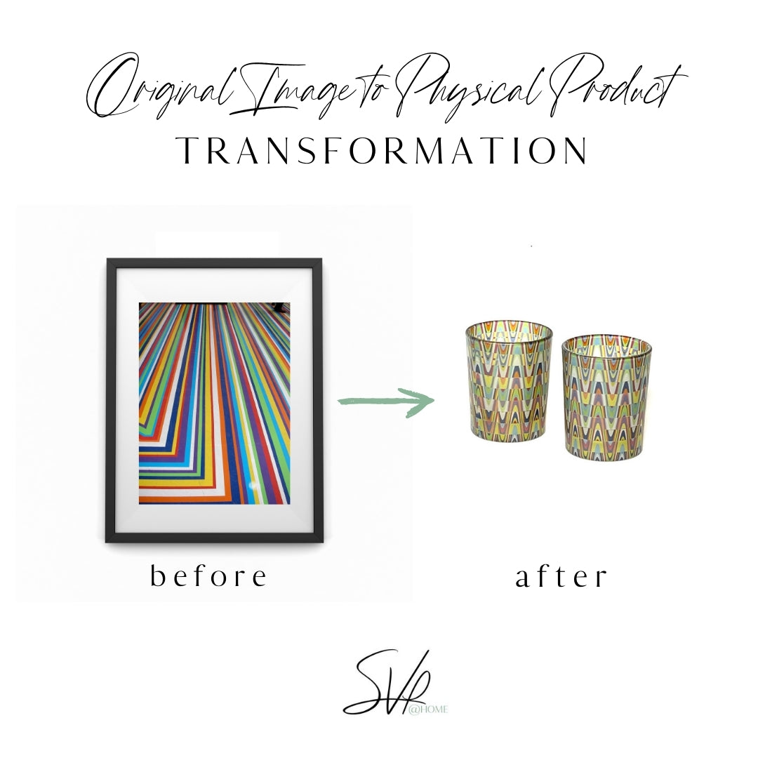 Colorful Carpet 2 Shot Glass Set