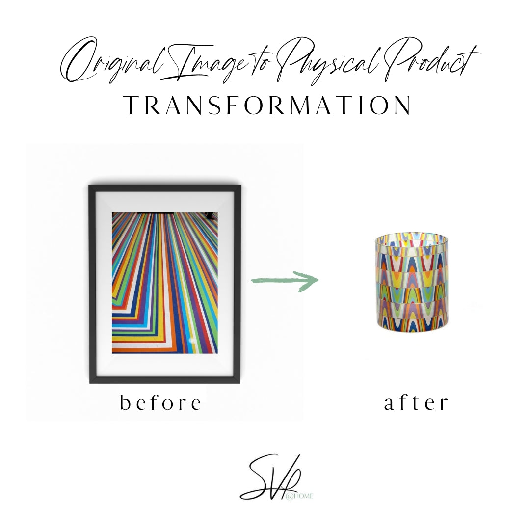 Colorful Carpet 2 Whiskey Glass Set