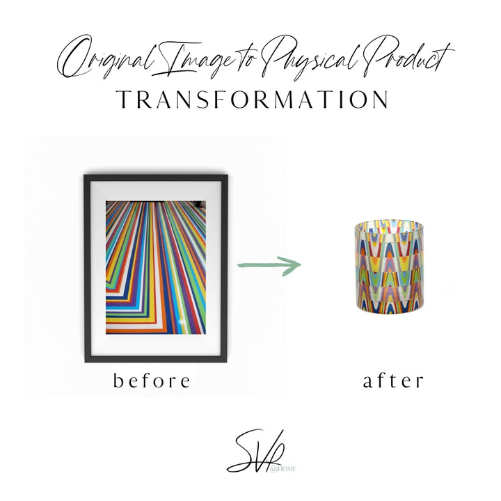 Colorful Carpet 2 Whiskey Glass Set