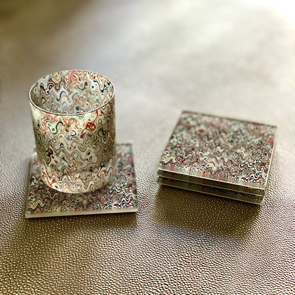 Hong Kong Boats Coaster Set