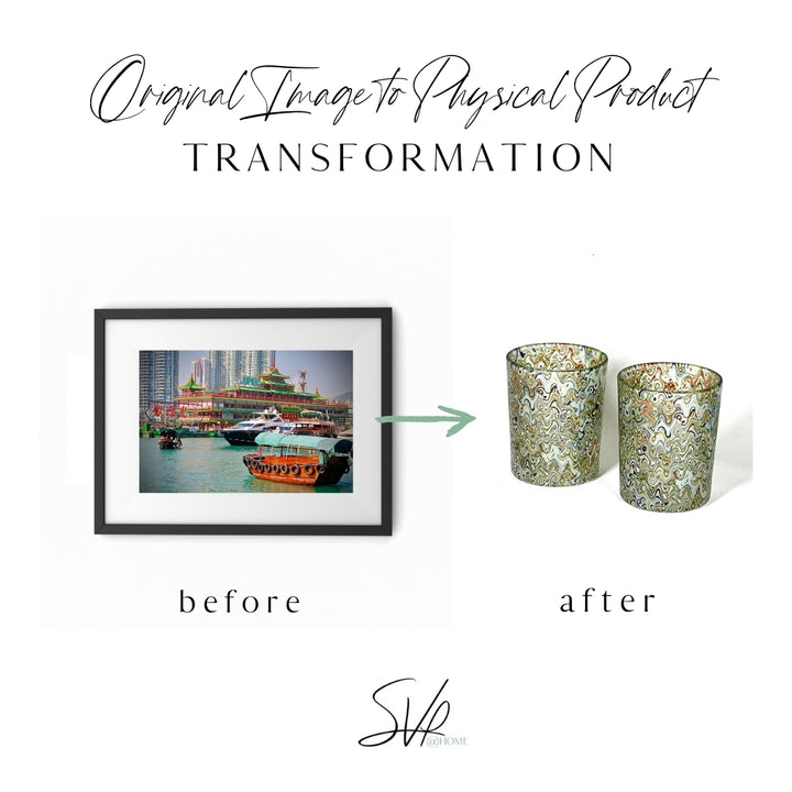 Hong Kong Boats Shot Glass Set