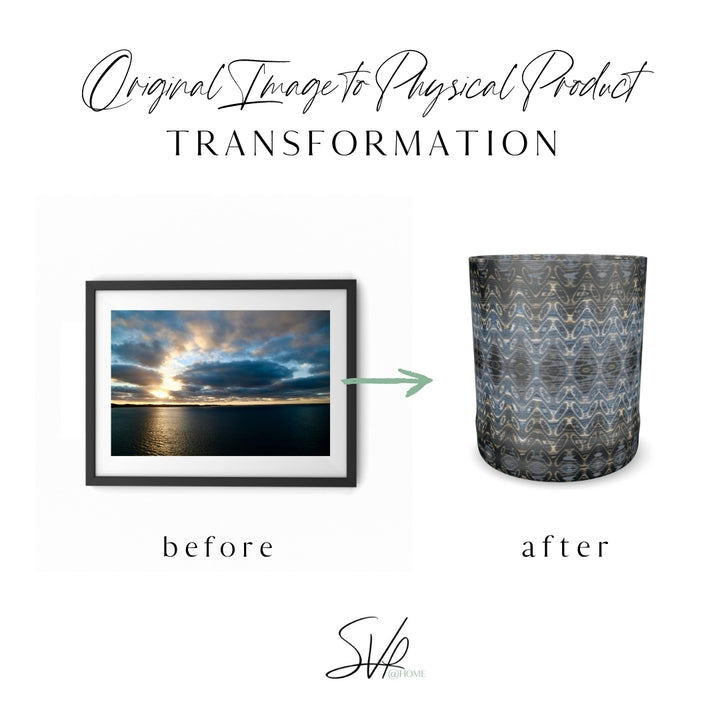 New Zealand Dark Sunset Whiskey Glass Set