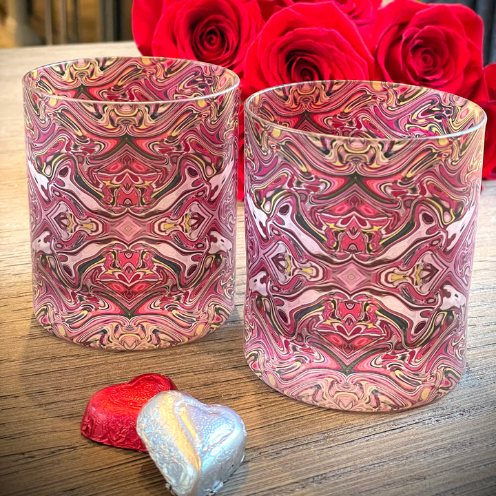 20 Roses Whiskey Glass Set