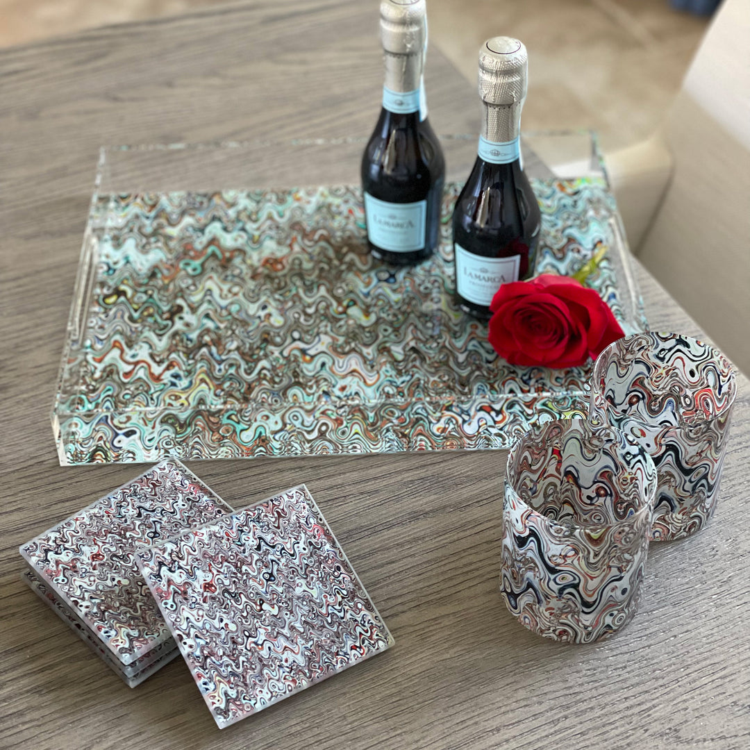 Hong Kong Boats Coaster Set