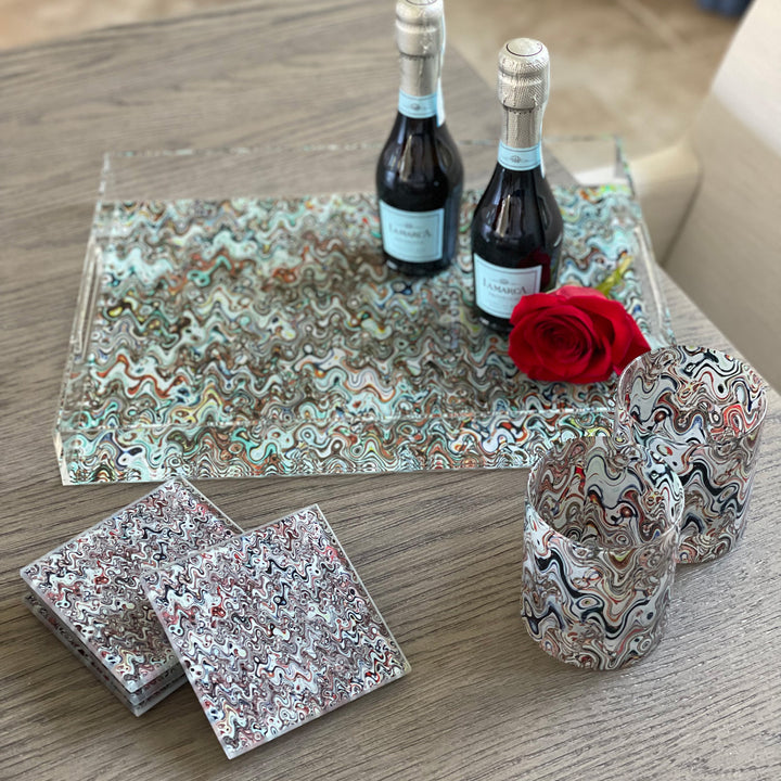 Hong Kong Boats Coaster Set