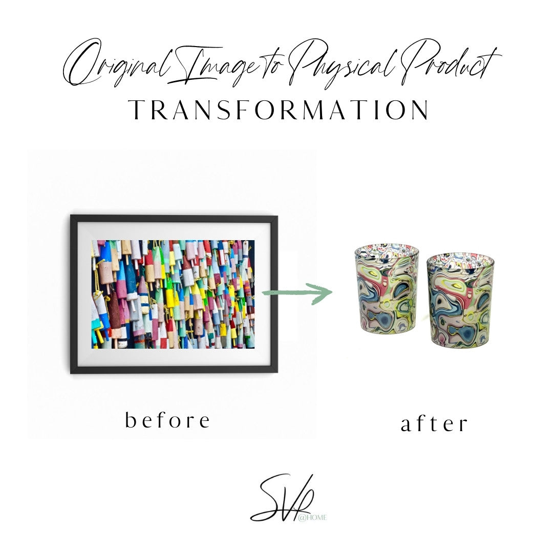 Wall of Buoys Shot Glass Set