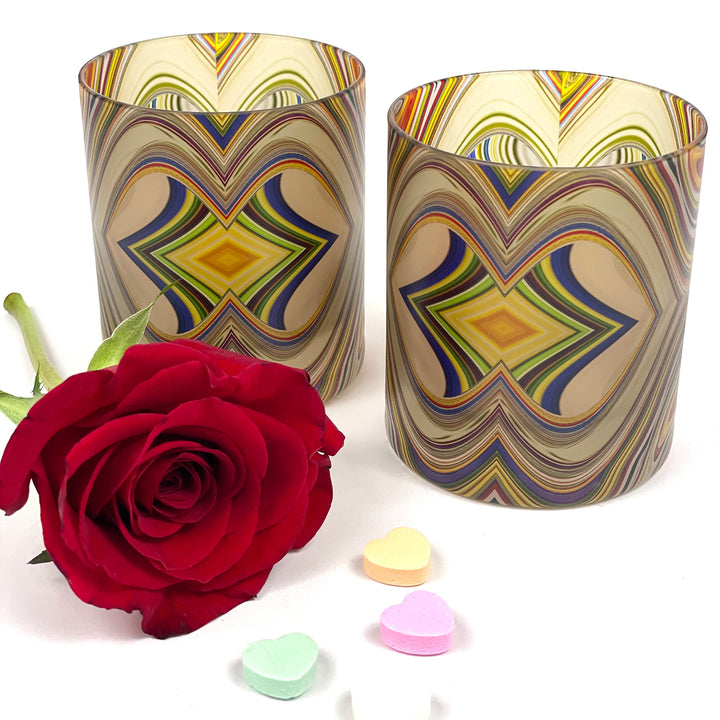 Paris Garden 2 Whiskey Glass Set