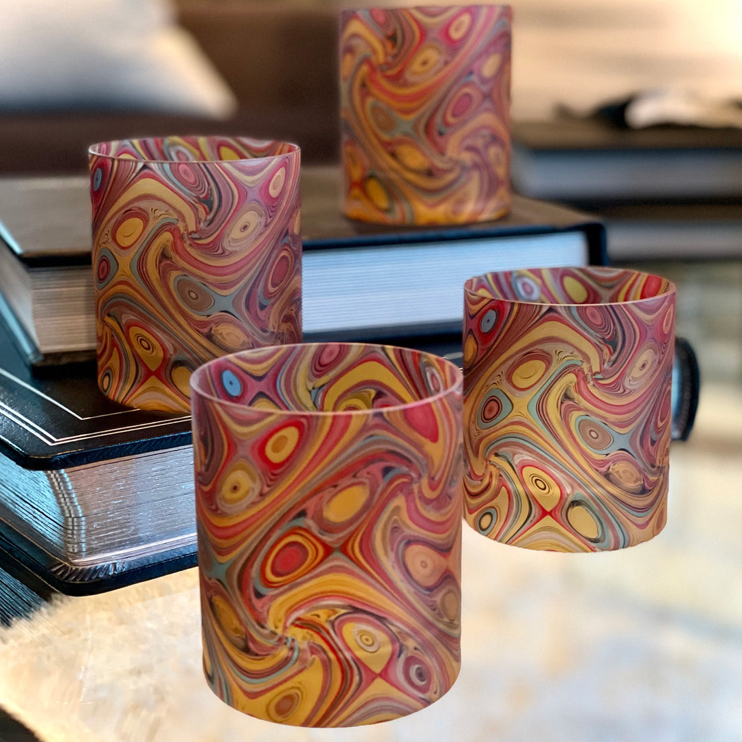 Primary Dodge Whiskey Glass Set