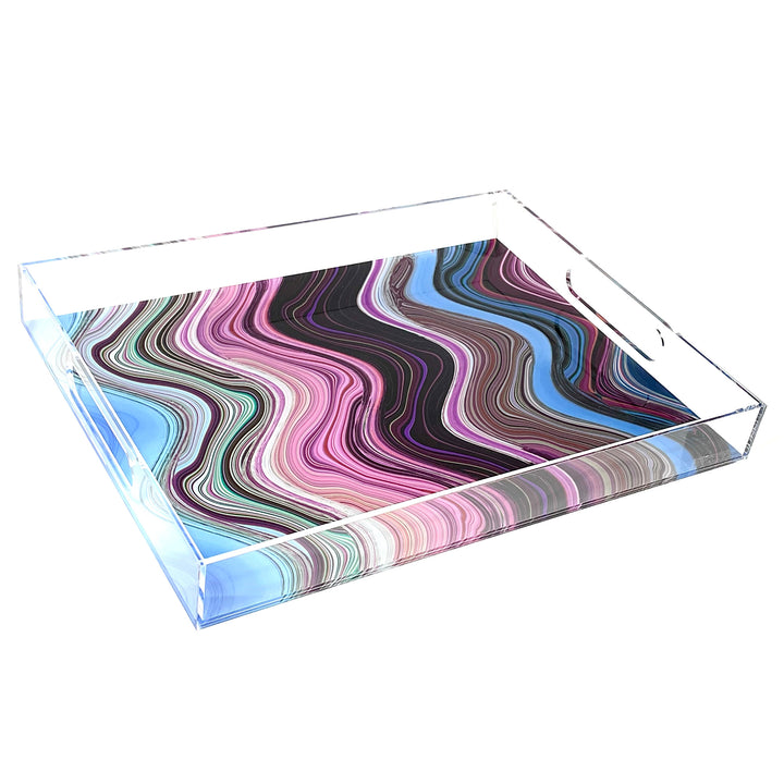 Paris Garden Acrylic Tray