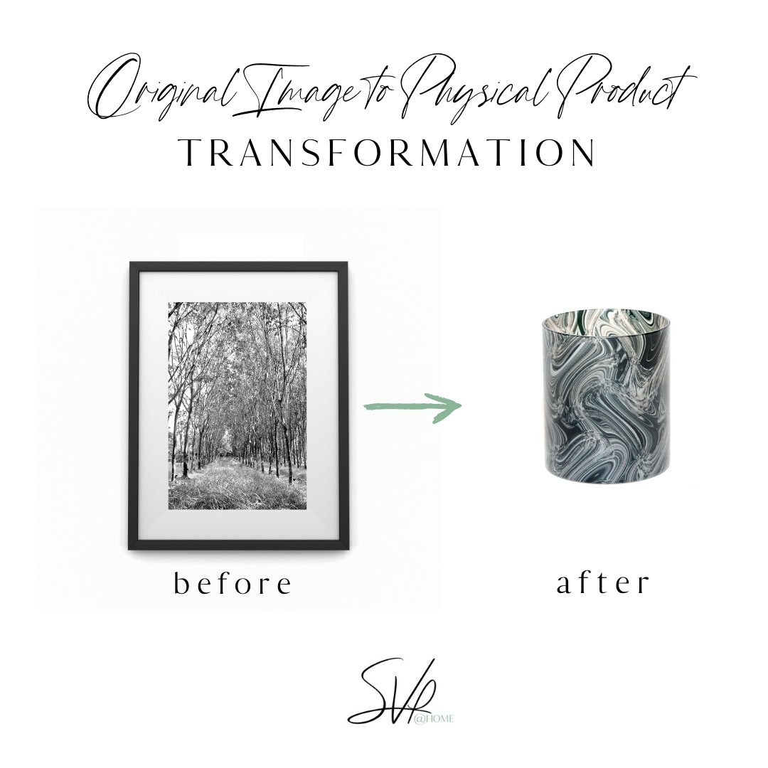 Up Through The Trees Whiskey Glass Set