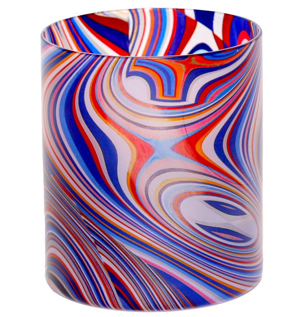 Colorful Carpet 1 Whiskey Glass Set