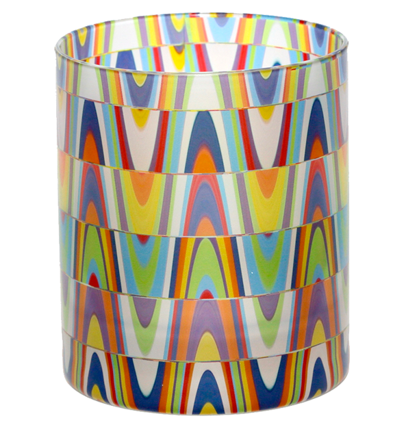 Colorful Carpet 2 Whiskey Glass Set