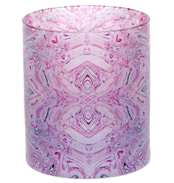 Single Orchid Whiskey Glass Set