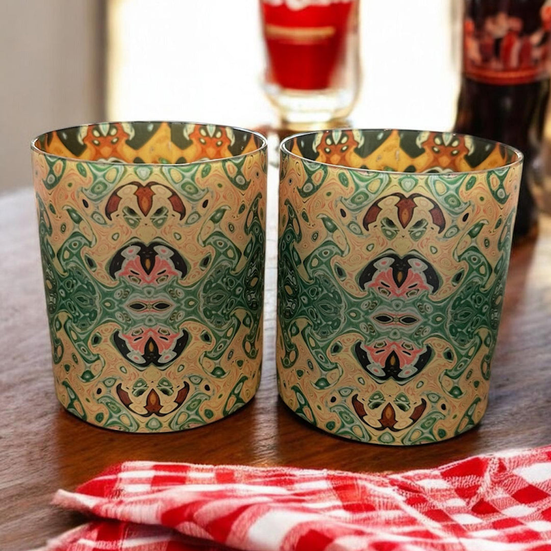 Coke Bottles Whiskey Glass Set