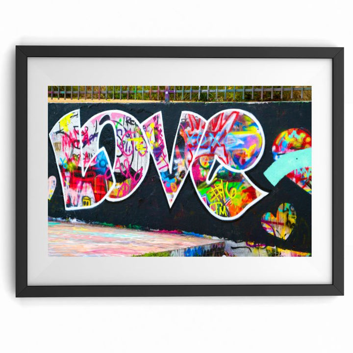 Graffiti Love Vase