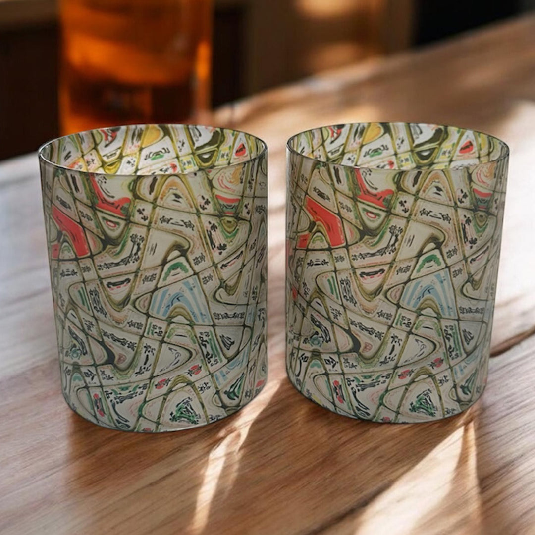 Sake Barrels Whiskey Glass Set